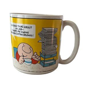 Ziggy Coffee Cup Mug The Good Thing About This Job American Greetings 1